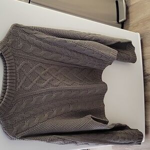Cropped sweater